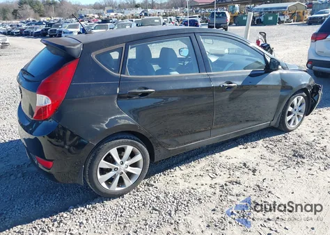 2014 Hyundai Accent Se из США, поврежденный, VIN KMHCU5AE9EU153139